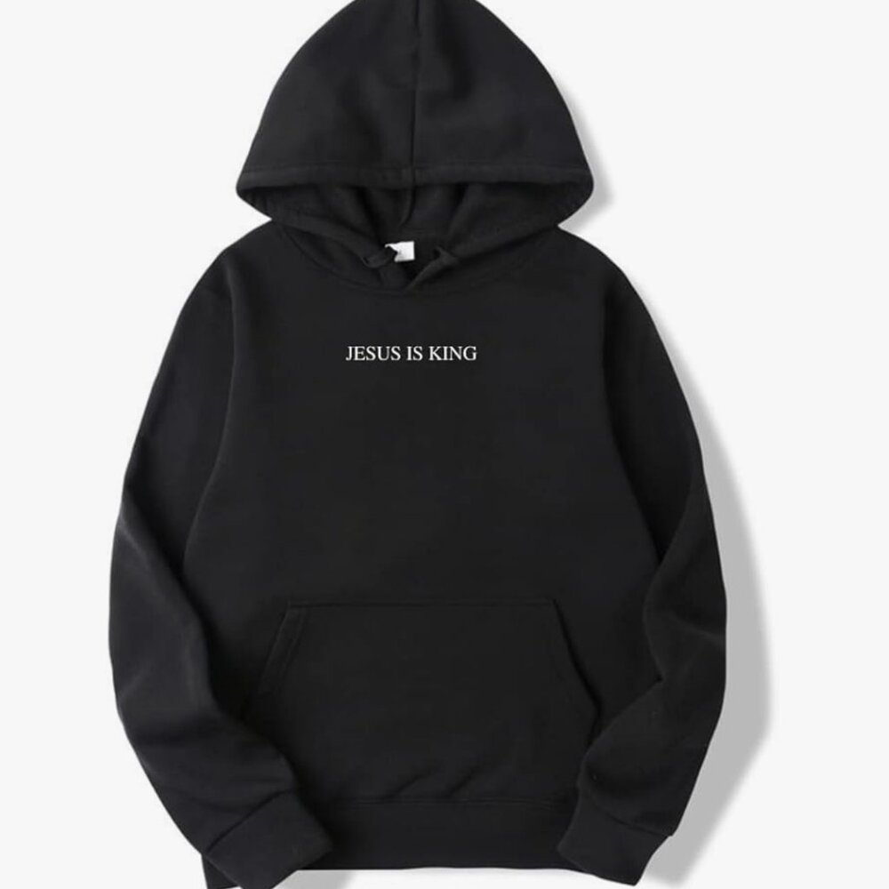 JESUS IS KING Hoodie | Christian Faith Unisex Jesus Sweater *LIMITED QUANTITIES